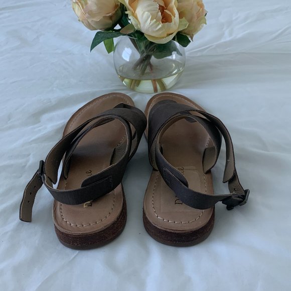 DibaTrue Leather sandals Ankle Strap, Size 8.5 - Picture 5 of 9